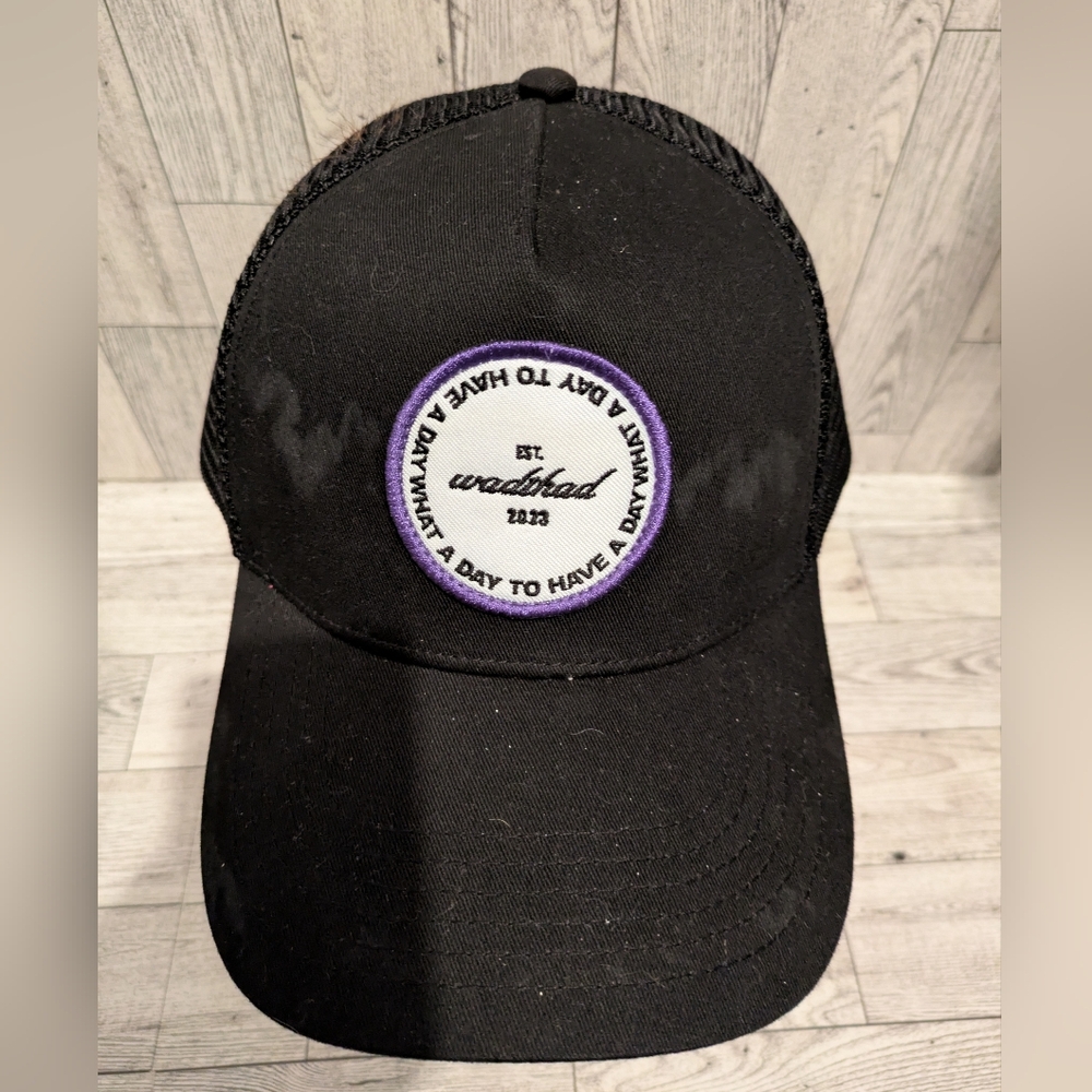 Black Trucker Hat